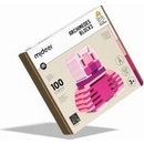 Mideer ARCHIMEDES BLOCKS drevené stavebné bloky + ružové farby 400 ks