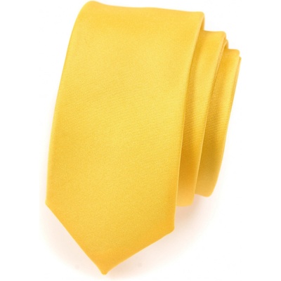Avantgard kravata Slim Žlutá MAT 551 7700