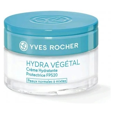 Yves Rocher Hydra Vegetal Protective Защитен овлажняващ крем FPS20, 50мл