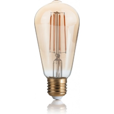 LAMPADINA VINTAGE LED filamentová žárovka E27 4W 330lm 2200K stmívatelná, jantarová