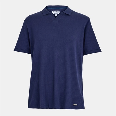 Threadbare Блуза с яка Threadbare Men's Short-Sleeve Polo Shirt - Navy