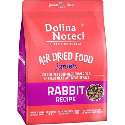 Dolina Noteci Superfood Junior pre šteňatá s králičím mäsom 1 kg