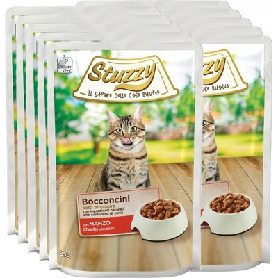 Stuzzy cat Bocconcini hovädzie 85 g