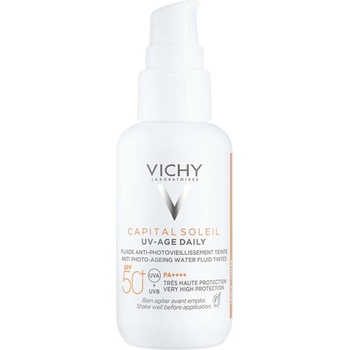 Vichy Capital Soleil Тониран флуид за лице UV-Age Daily, SPF50+, 40 ml