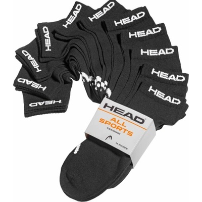 Head ponožky Elements Sneaker Socks 11-Pack Black