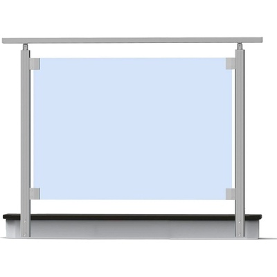 HK Zábradlí rovné S2BR-2 1000 x 1000 B