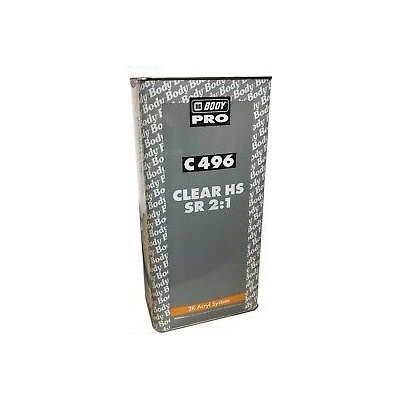 HB BODY C496 Clear HS SR 2:1, 5L