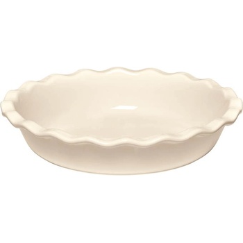 Image 1 of Emile Henry 26 см керамична форма за тарт в цвят екрю emile henry