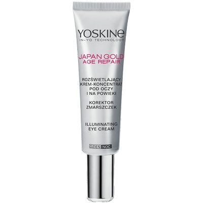 Yoskine Yoskine, Japan Gold, Illuminating, Day & Night, Eye Cream, 15 ml