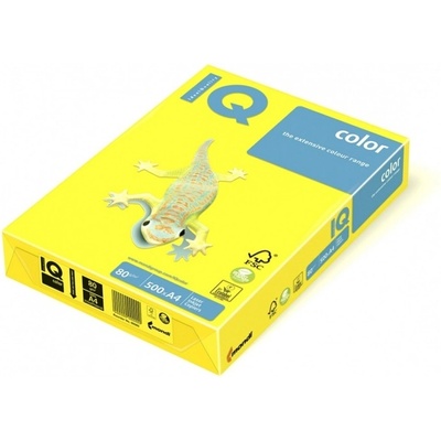 Mondi Хартия Mondi IQ Color, A4, 80 g/m2, 500 листа, жълта (OK1505)