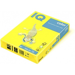 Mondi Хартия Mondi IQ Color, A4, 80 g/m2, 500 листа, жълта (OK1505)
