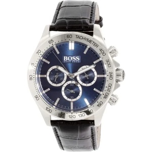 HUGO BOSS Black Leather Quartz 1513176 Часовници