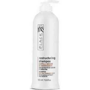 Black Professional Line Restructuring Shampoo - Шампоан за суха и увредена коса 500мл