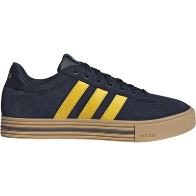 adidas DAILY tmavo modrá žltá hnedá