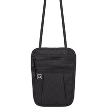 Go Travel skrytá kapsa na krk Passport Pouch black