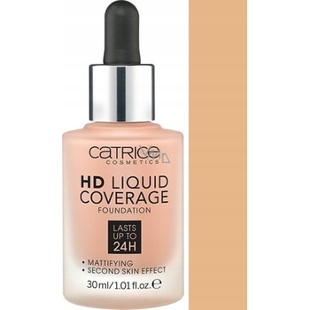 Catrice HD Liquid Coverage make-up 040 Warm Beige 30 ml