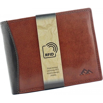 El Forrest pánska kožená peňaženka 2545 A 21 RFID hnědá