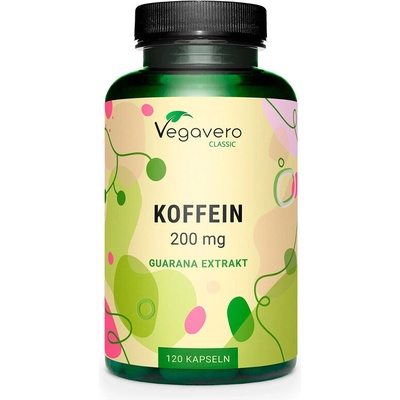 Vegavero Кофеин 200 mg 120 капсули | Vegavero (VV-VITA-360)