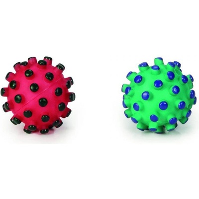 Beeztees Míček s bodlinami malý plast 6 cm