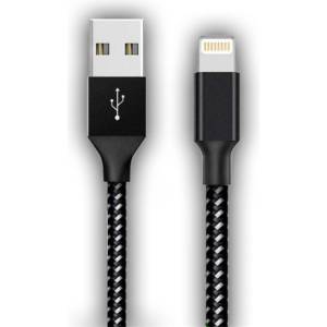Stansson MFI 2 м USB - Lightning кабел с оплетка CA-164 (CA-164)