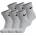 Nike Детски чорапи Nike 6-Pack Quarter Socks Infants - Grey