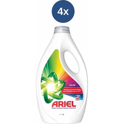 Ariel Color prací gel 4 x 1,8 l 40 PD