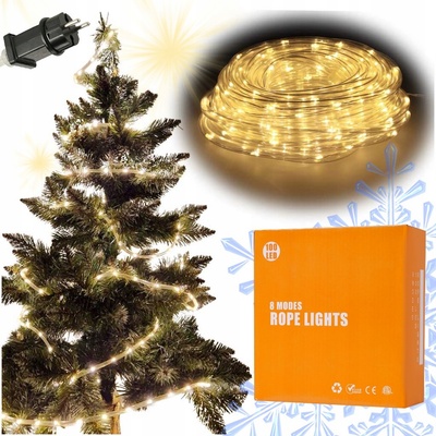 KIK KX5241 Svetelný kábel 100 LED IP44 teplá biela 10 m