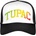 2Pac Gradient Logo Black & White