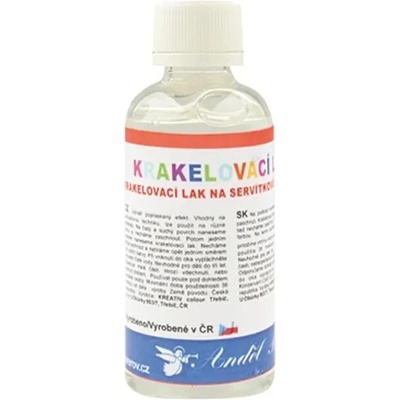 Anděl Krakelovací lak na ubrouskovou techniku 50 g – Zboží Dáma