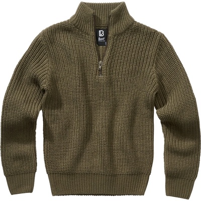 Brandit Kids Marine Troyer Pullover olivový