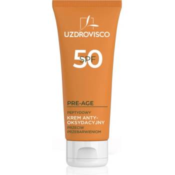 UZDROVISCO Pre-Age Peptide Antioxidant Cream SPF 50 дневен защитен крем SPF 50 50ml