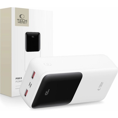 Tech-Protect PB03 30000mAh 22.5W white