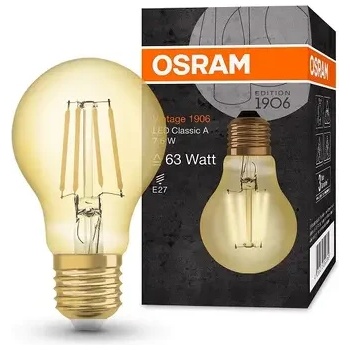 Image 1 of OSRAM Led ЛАМПА vintage 1906 led cla63 fil gold 63 7, 5w/824 e27 ledvance (ledvance 4058075293359)
