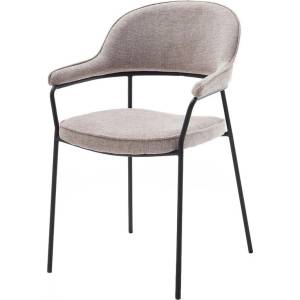 Unique Furniture Бежов трапезен стол с подлакътници Kindersley - Unique Furniture (54910000)