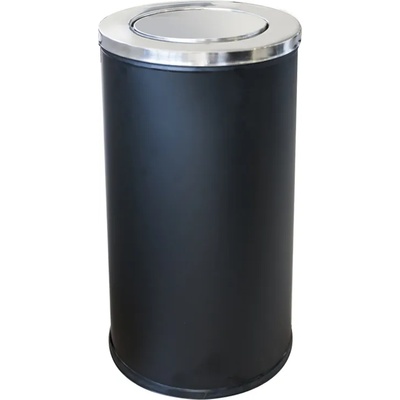 HORECANO G-Кош за отпадъци с люлеещ капак ЧЕРЕН 38x73см(89006-001) (018516)