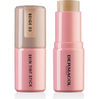 Dermacol Lehký hydratační make-up v tyčince skin tint Stick 03 Beige 15 g