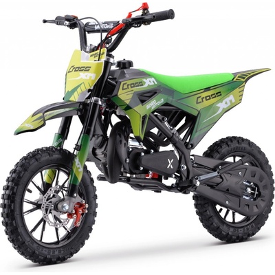 Beneo Benzínová motorka pro děti CROSS XM zelená 50cm3 – Zboží Dáma