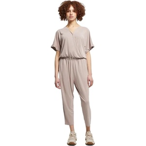 Urban classics Гащеризон Urban classics Modal short sleeve jumpsuit - Beige (Dusk Rose)