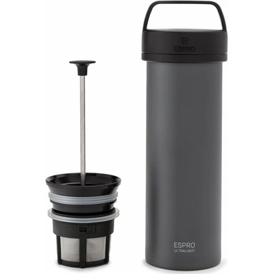 Espro Ultra Light Coffee Press 450 ml sivý