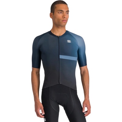 Sportful Bomber jersey black galaxy blue