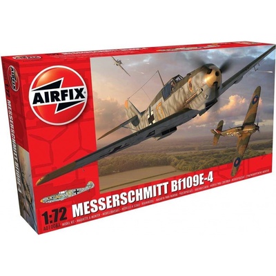 AIRFIX Classic Kit letadlo A01008A Messerschmitt Bf109E-4 30-A01008A 1:72
