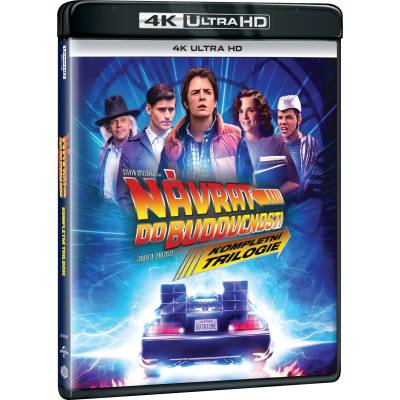 MagicBox Návrat do budoucnosti kolekce 1. -3. (Remasterovaná verze) - 3Blu-ray (4K Ultra HD) (036453)