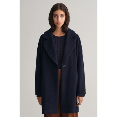 Gant Cocoon coat kabát modrá