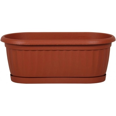Nohel Garden Truhlík MINISIMILCOTTO samozavlažovací plastový Terakota 22 x 11 cm