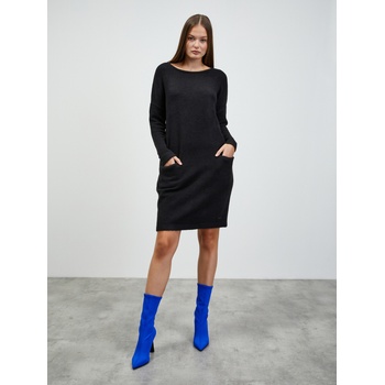 ZOOT. lab Черна рокля с пуловер от вълнена смес ZOOT. lab Dania ZOOT. lab | Cheren | ЖЕНИ | XS