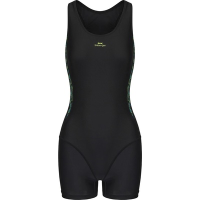 Slazenger PL Boyleg Womens - Blk/Green/Yel