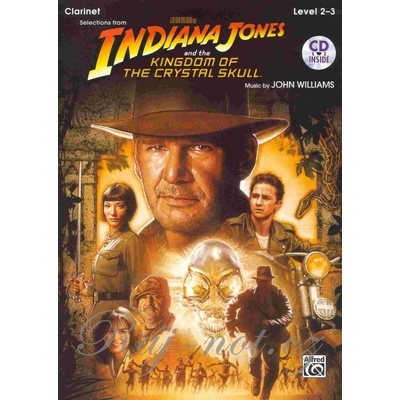INDIANA JONES & THE KINGDOM OF THE CRYSTAL SKULL + CD / klarinet
