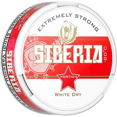Siberia -80°C Degrees White Dry Chew Bags 13 g – Zboží Dáma