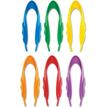 Learning Resources Maxi farebné pinzety 12 ks