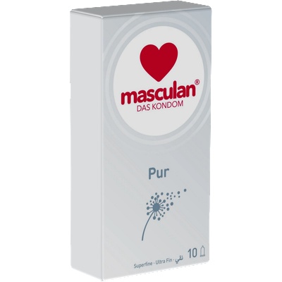 Masculan Single: Pur, 10 condoms